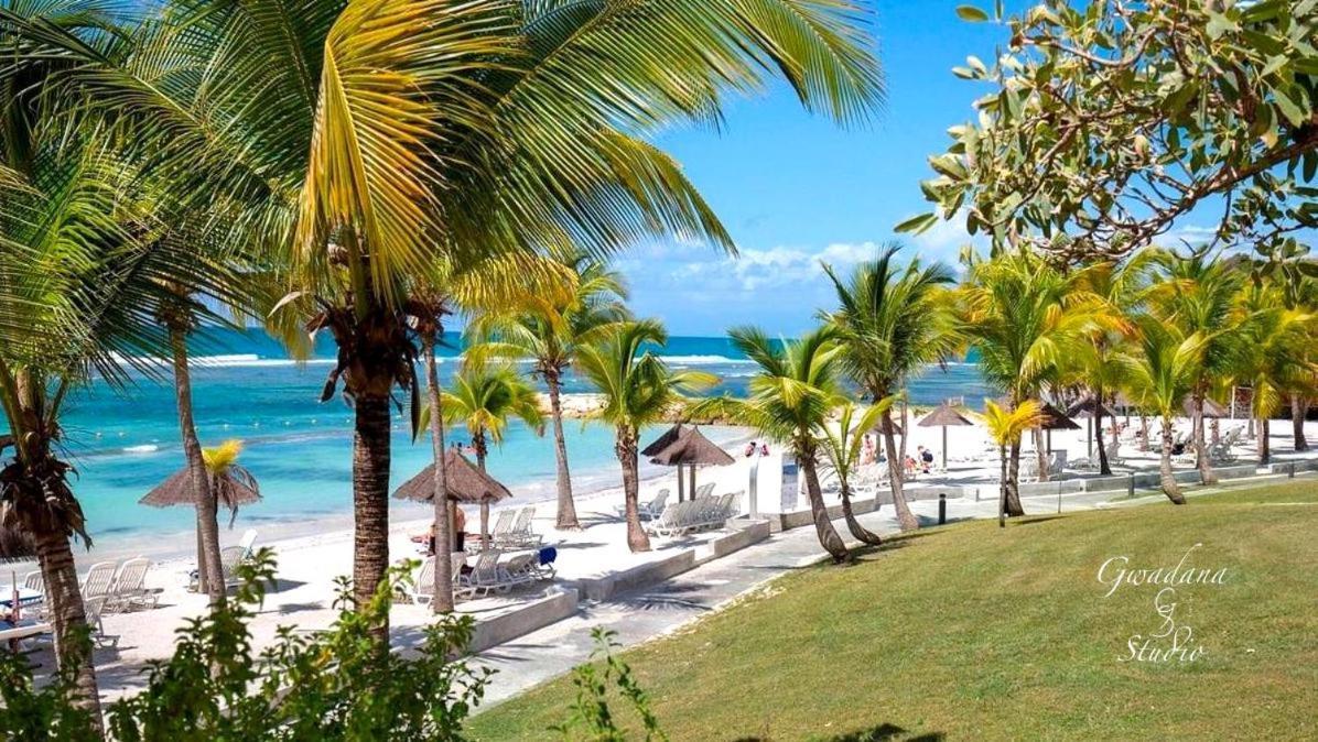 Acces Direct Plage, Vue Mer D'Exception, Les Gwada Studios, Village Vacances Sainte-Anne  Ngoại thất bức ảnh